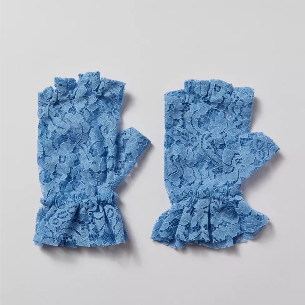 Urban Outfitters Lacey Gloves Black